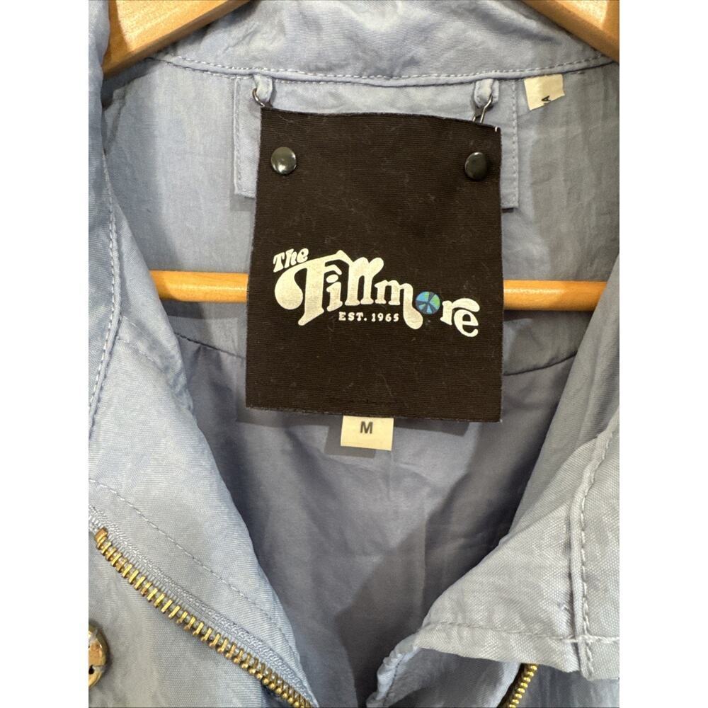 The Fillmore French Blue Full Zip Utility Rain Jacket Women’s Sz M - Picture 3 of 14